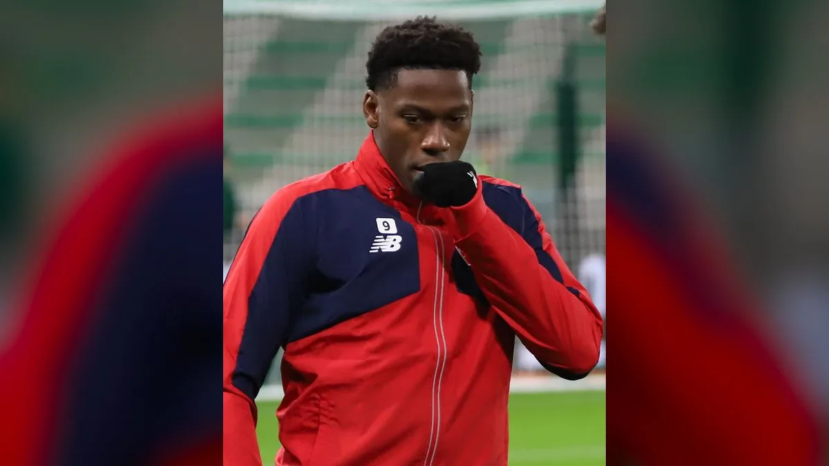 Jonathan David, atacante e principal nome da seleção do Canadá