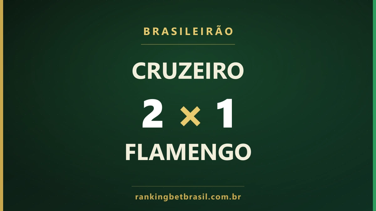 Matheus Pereira comemorando o gol da virada pelo Cruzeiro contra o Flamengo no Mineirão — Brasileirão 2026