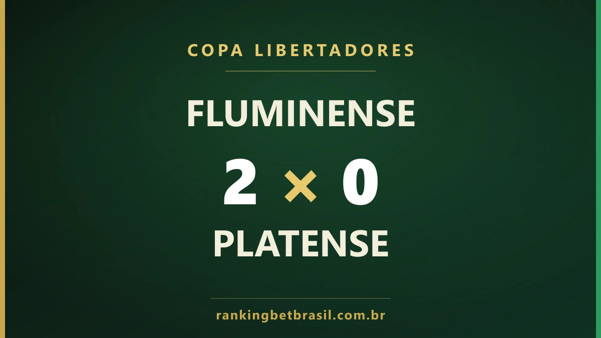 Fluminense celebra vitória sobre Platense no Maracanã — Libertadores 2026