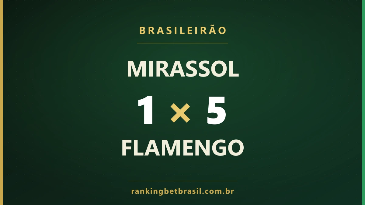 Pedro (camisa 9 do Flamengo) celebrando gol pela 23ª rodada do Brasileirão 2026 contra o Mirassol