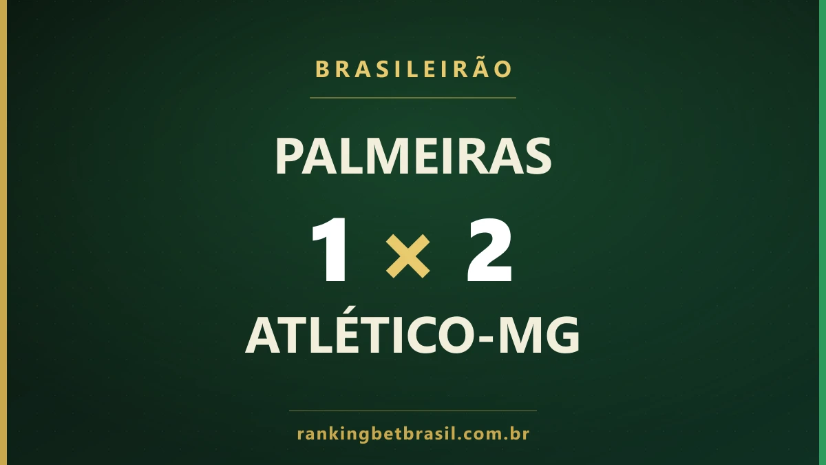 Víctor Hugo comemora gol do Atlético-MG na vitória sobre o Palmeiras no Nubank Parque pelo Brasileirão 2026