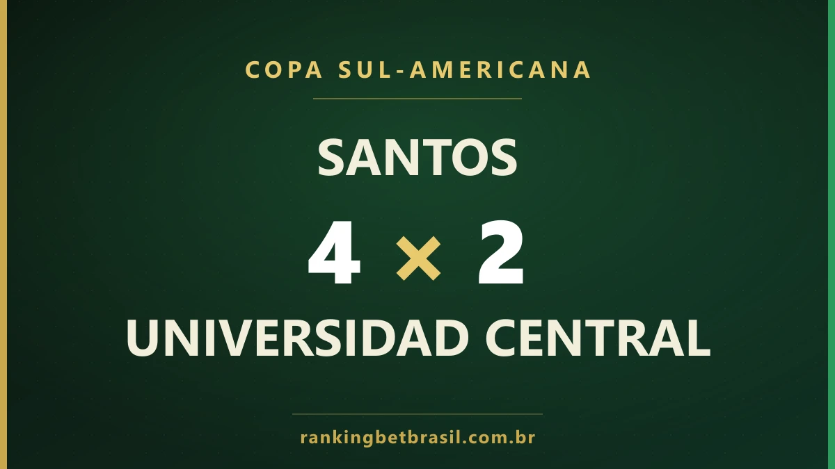 Gabigol (Gabriel Barbosa) comemora gol pelo Santos FC na Copa Sul-Americana 2026 na Vila Belmiro