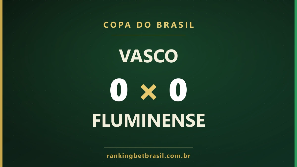 Jogadores de Vasco e Fluminense disputam bola no Maracanã pelas oitavas de final da Copa do Brasil 2026
