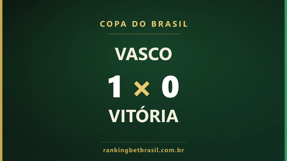 Andrés Gómez e jogadores do Vasco comemoram gol na vitória por 1 a 0 sobre o Vitória em São Januário — Copa do Brasil 2026